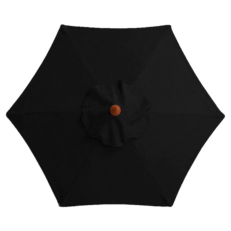 Patio Umbrella Replacement Fabric Parasol Garden Canopy 2m 3m Cover 6 Bone