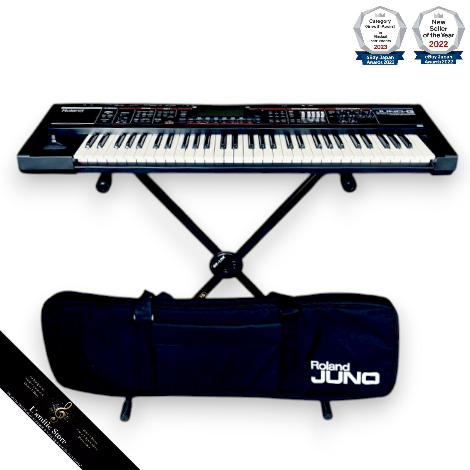Roland JUNO-Gi　61鍵　美品 □ ROLAND JUNO-X 61鍵 シンセサイザー（送料込） □