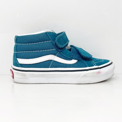 Vans Boys Sk8 Mid Reissue V 751505 Синие повседневные кроссовки, размер 10,5