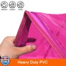 Vieshful Pink 40L Clear Clothes Storage Bag with Zipper 3 Pack Colorful Clothes Organizer Vinyl Storage Bag for Comforter, Blanket, Bedding, Duvet, Transparent Moving Totes
