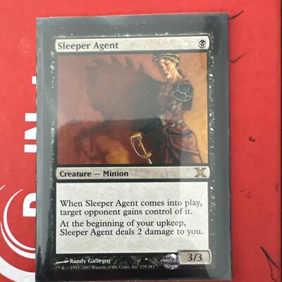 MTG Sleeper Agent x1- -Tenth Edition-Lightly Played