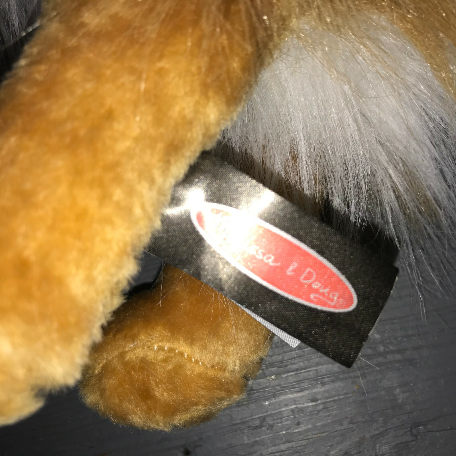 Melissa & Doug Stuffed Animal Dog Plush Pomeranian Realistic Poseable 14