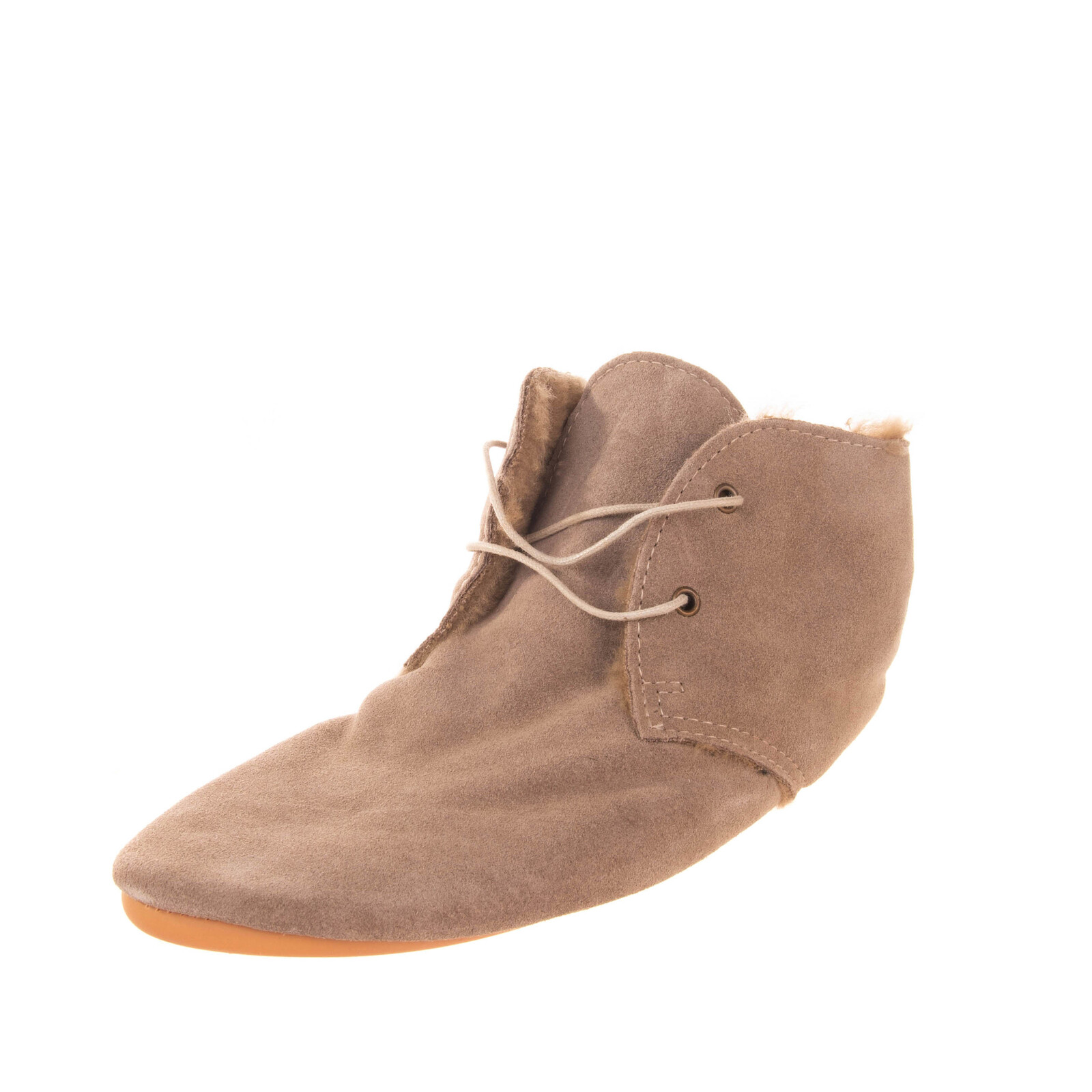 women's fleece lined chukka boots