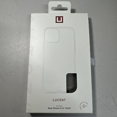 UAG Lucent Case For Apple iPhone 12 mini (5.4'')- Clear Smoke