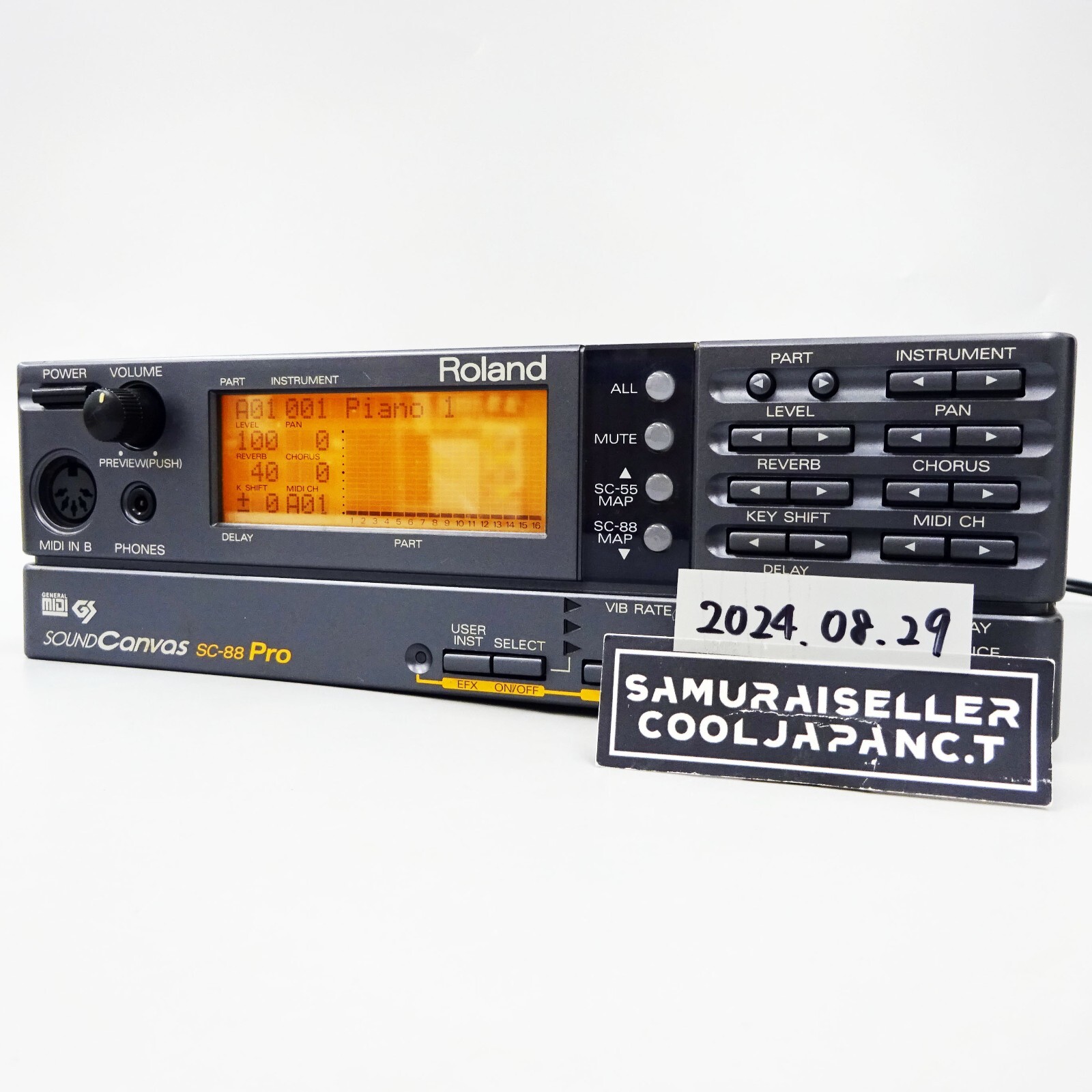 Roland ミュージ郎 DTM-88SA SC-88ST Macintosh版 Roland ミュージ郎 DTM-88SA SC-88ST Macintosh版（Roland SC