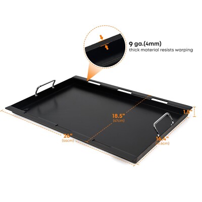 Stanbroil Full Size Griddle Insert for Weber Genesis II 300 Series Gas Grills