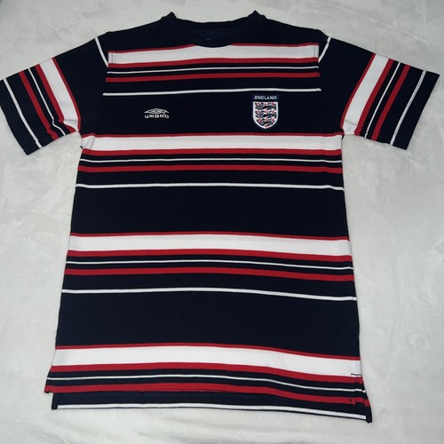 ウェア 90s~ old UMBRO ENGLAND T-shirt uniform England 1990 - 1992 home vintage football shirt jersey