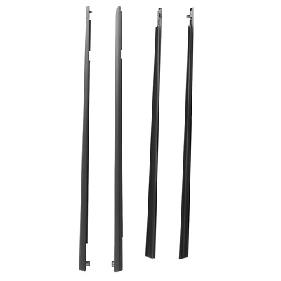 Lower Door Window Reveal Molding Weatherstrip Set For 08-09 Pontiac G8 GT GXP