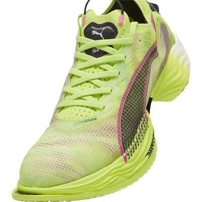 Pre-owned Puma Womens Fast-r Nitro Elite 2 Running Shoes Trainers Lightweight - Green