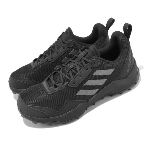 

Adidas Terrex AX4 C Core Черный Серый Четыре Мужчины Унисекс Трейл На открытом воздухе Обувь HQ9021, Terrex Ax4 C