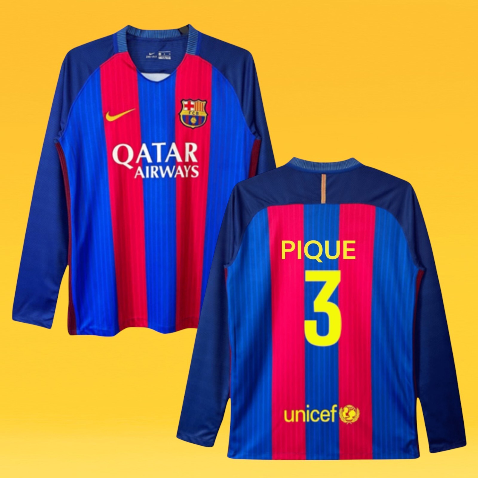 Jersey Barcelona Football Soccer 2016/2017 Color: Red & Blue