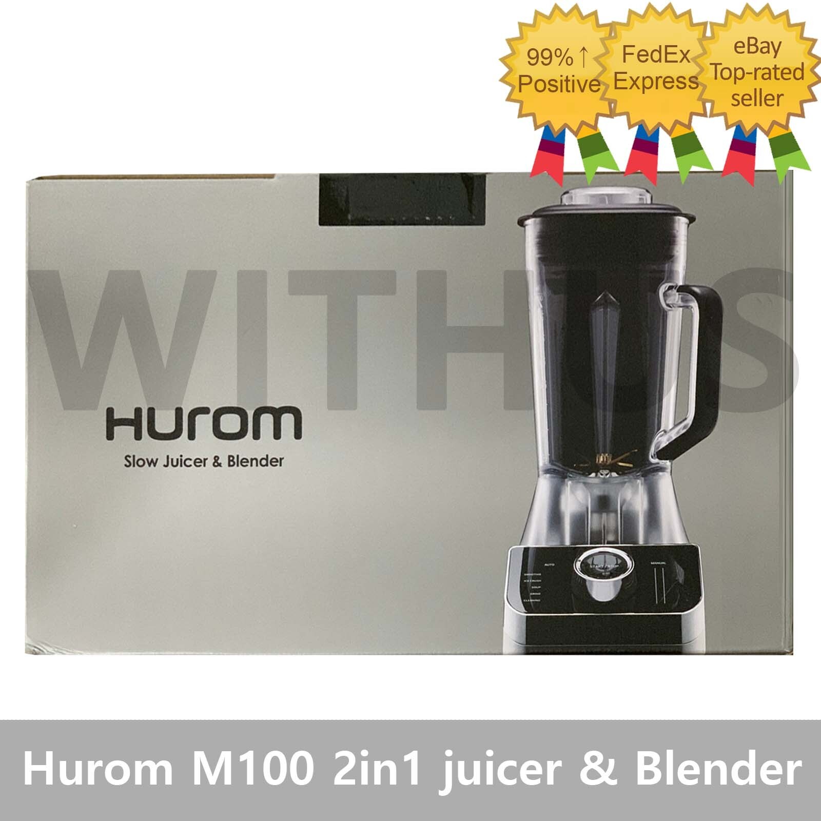 Hurom M100 2in1 Multi Juicer & High-Speed Blender Dual