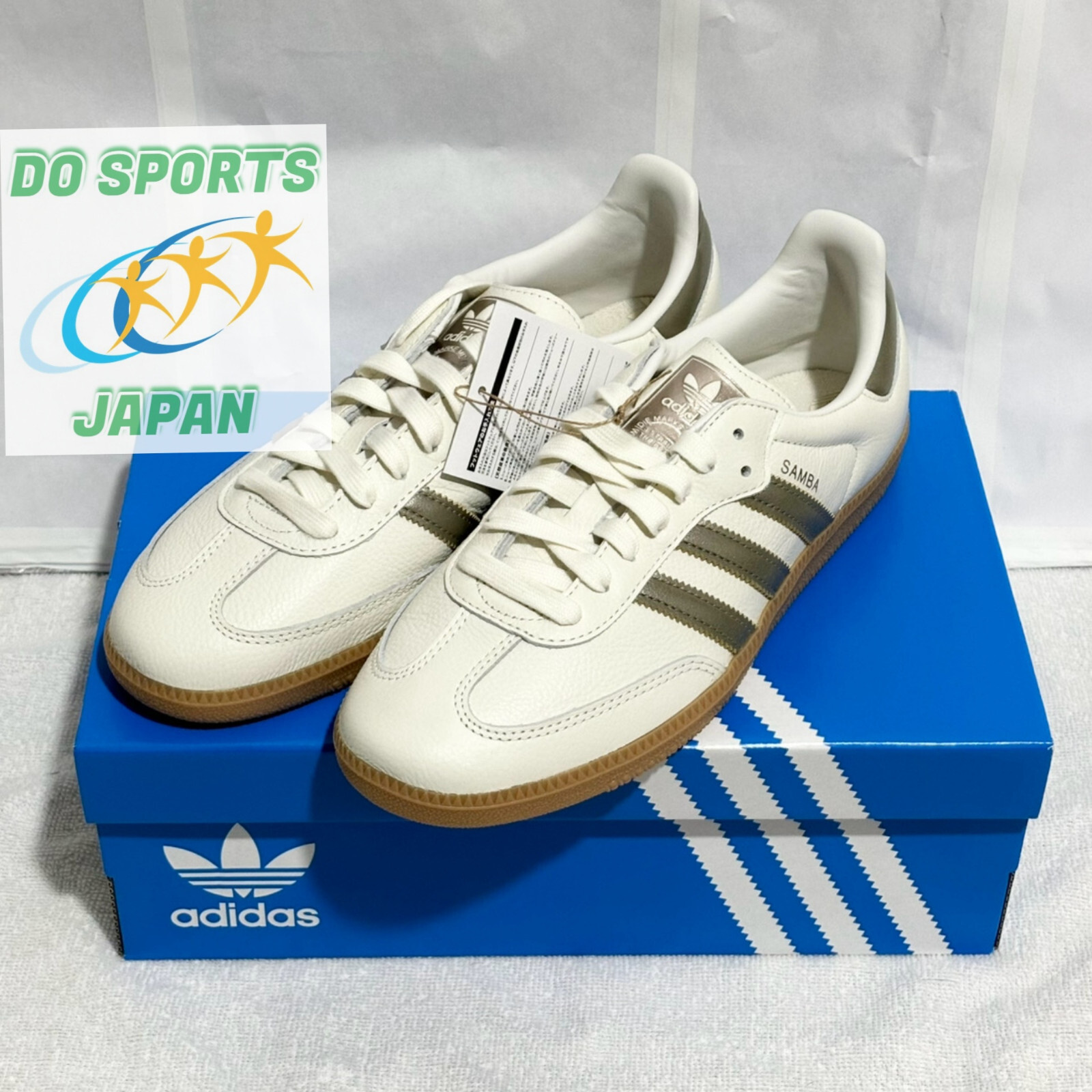 adidas Originals SAMBA OG IG1964 Off-white/Cyber metallic adidas Originals SAMBA OG IG1964 Off-white/Cyber metallic