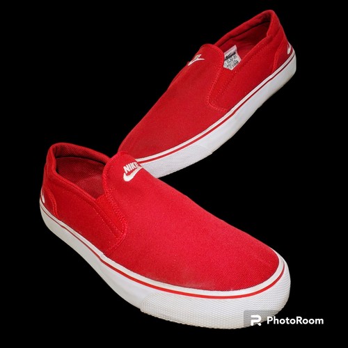 NIKE Toki Slip Txt Toki Slip Textile RED Sneakers 724762-610