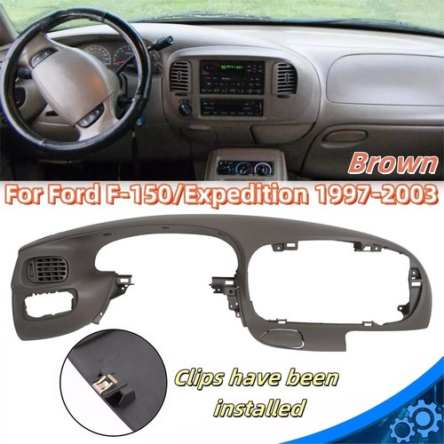 Коричневая накладка на приборную панель Приборной панели Ford F-150 Expedition 1997-2003