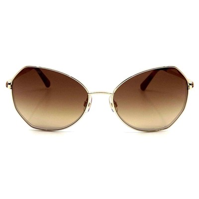 Pre-owned Swarovski Sunglasses Sk 266 32g Authentic In Brown