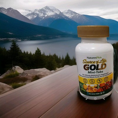 Natures Plus Source of Life Gold   180 Mini Tabs Exp Date 2026