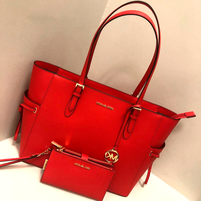 Michael kors fulton large charm shoulder tote clearance