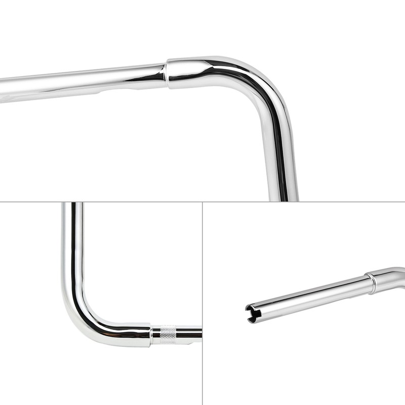 1-1/4" Chrome 16" Ape Hangers Handlebars Fit For Harley Softail Sportster XL