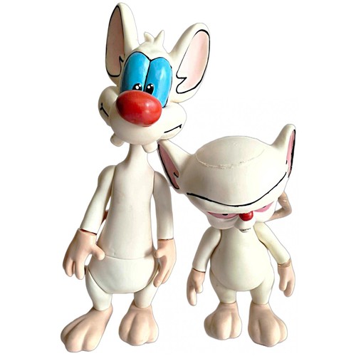 Set Of Warner Bros Pinky and The Brain Figures 12” With