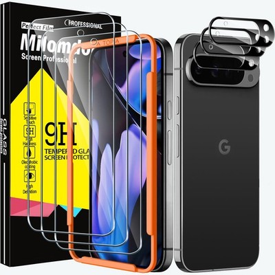 Milomdoi Schutzfolie für Google Pixel 9 Pro XL - 3er Pack
