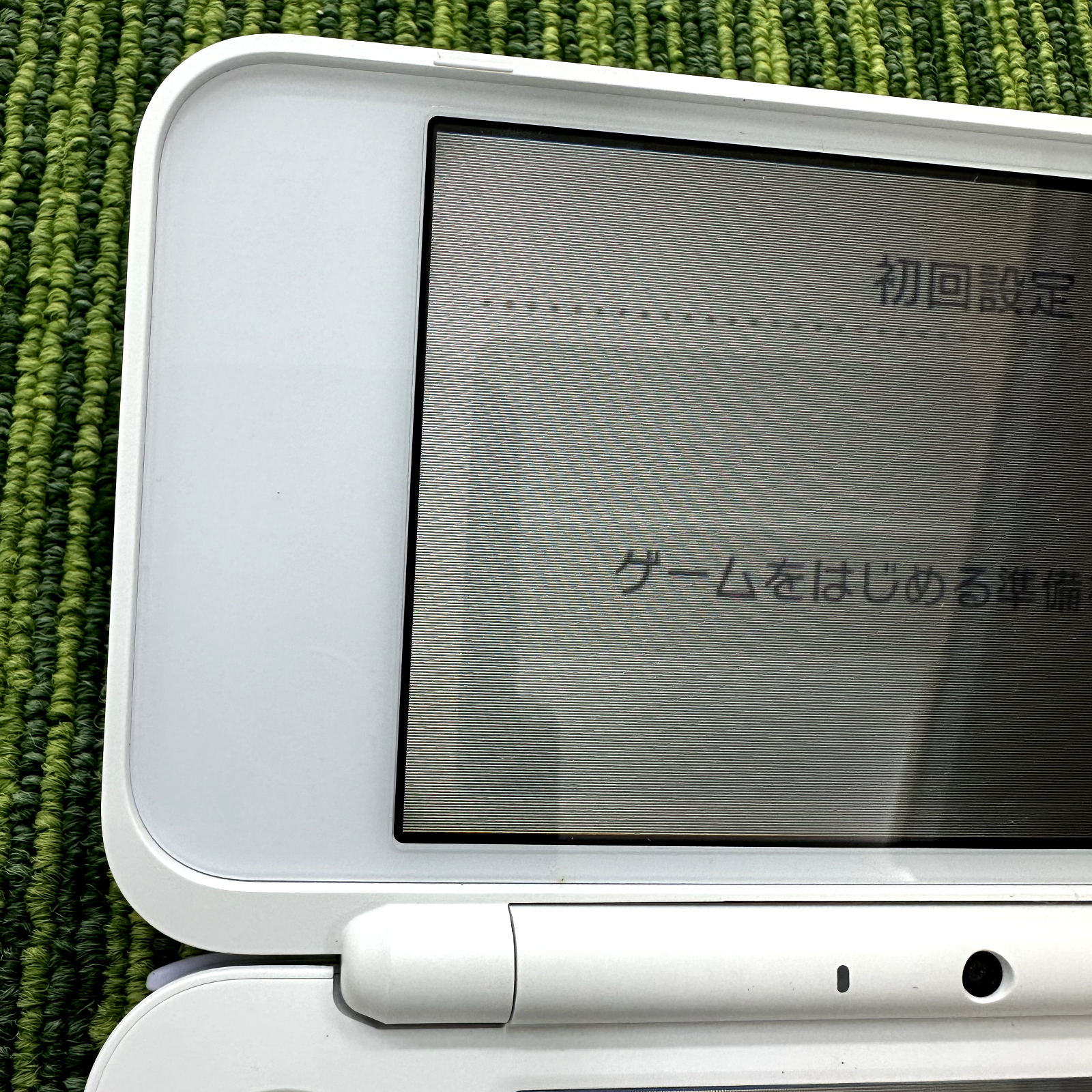 New Nintendo 2DS XL LL White Lavender Console Stylus Working