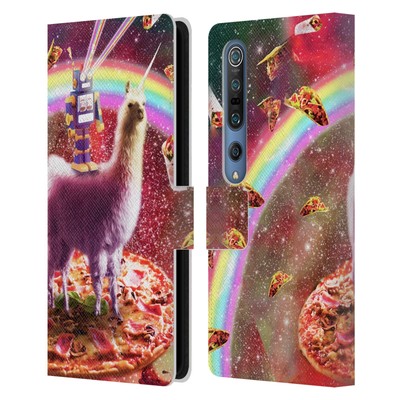 OFFICIAL RANDOM GALAXY SPACE LLAMA LEATHER BOOK WALLET CASE FOR XIAOMI PHONES