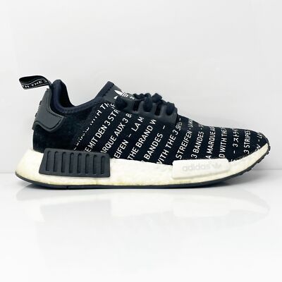 

Adidas Мужские кроссовки NMD R1 S76519 черные кроссовки размер 7, Черный, NMD R1