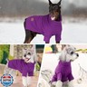 cyeollo Dog Sweater Pullover Turtleneck for Dogs, Classic Knitwear Fall Winter Cold Weather Doggie Clothes Warm Pet Apparel Small Dog Sweaters, Purple M