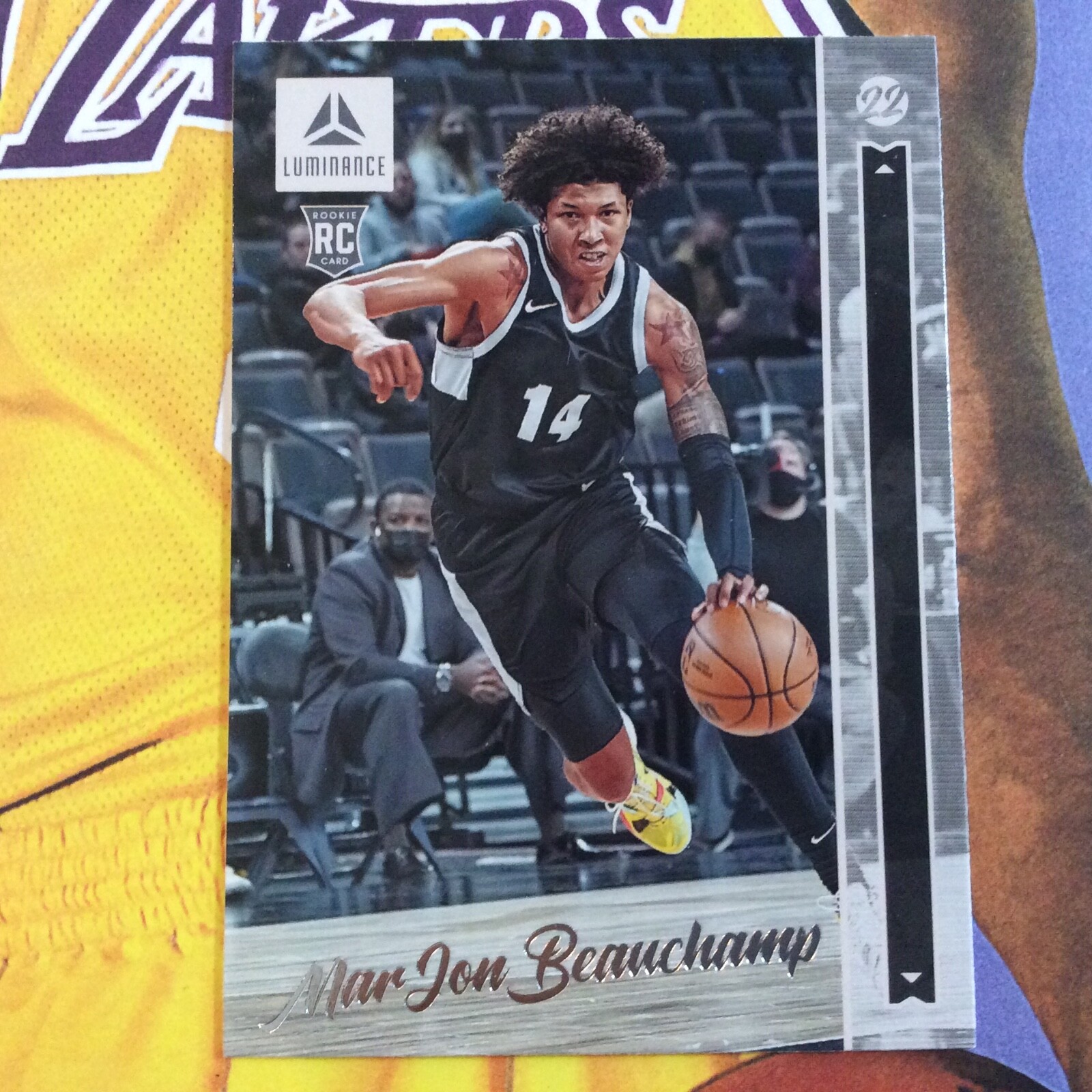 2022-23 Panini Chronicles Draft Picks Luminance #44 MarJon