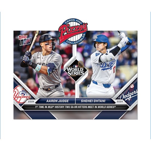 Aaron Judge/Shohei Ohtani World Series 2024 MLB Topps NOW