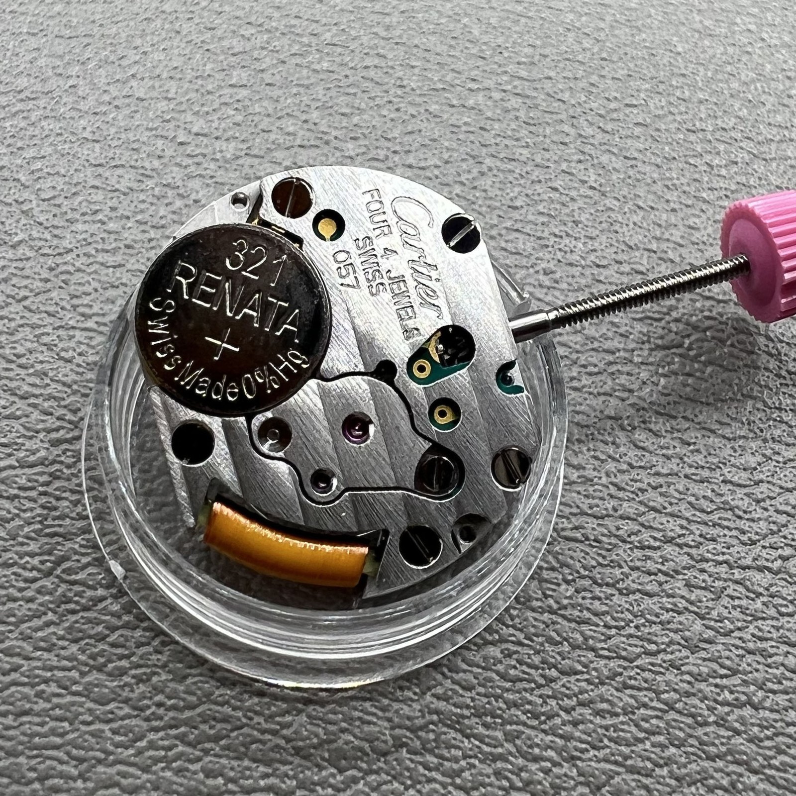 Swiss Original Cartier CTR-057 Quartz Movement CTR057