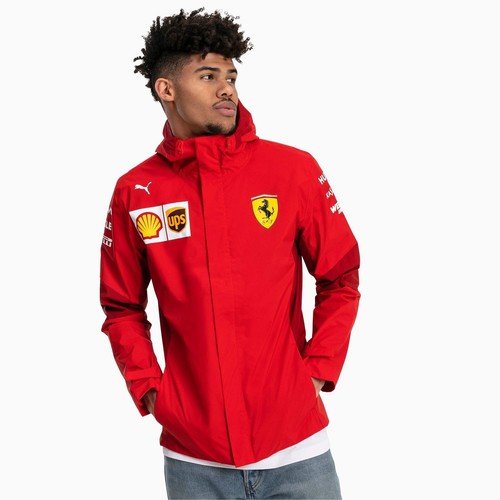 

[763020-02] Мужская куртка Puma SF Ferrari Team, Красный