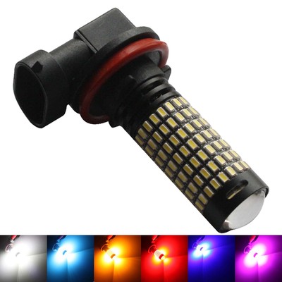 2* Newest Super Bright H11 144SMD LED Fog Brake turn signal tail reverse Light
