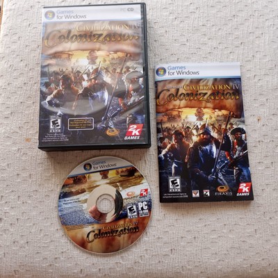 Civilization 4 Colonization IV PC game 2k firaxis 2008