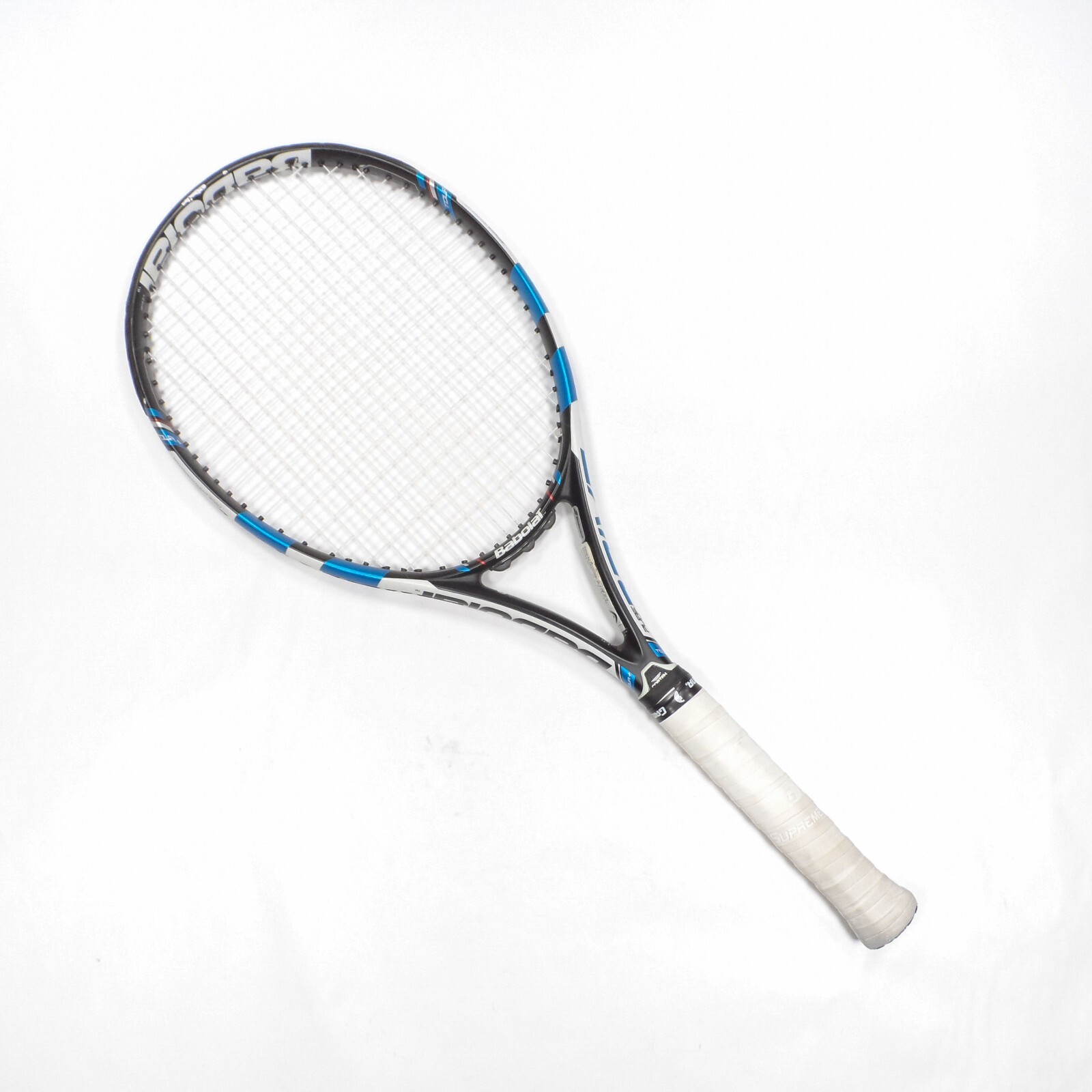 Babolat Pure Drive ツアープラス グリップ4 315g Babolat Pure Drive Tour Plus 315g Grip Size 4 Blue Black