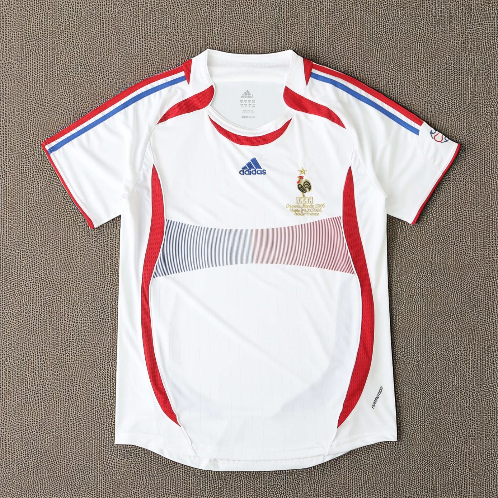 Vintage Retro 2006 France World Cup Final Jersey Brand New