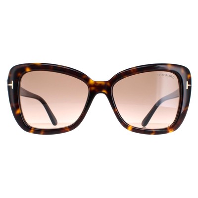 TOM FORD TOM FORD FT1008-52F-55 DARK HAVANA SUNGLASSES