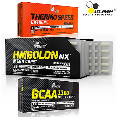 Thermo Speed Extreme + HMBolon + BCAA 90/180 Capsules Fat Burner HMB Amino Acids