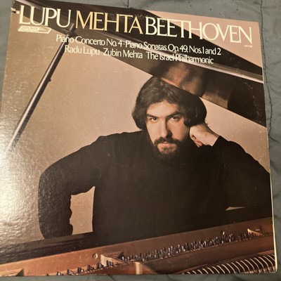 Beethoven Piano Concerto No. 4 Piano Sonatas Nos. 1 & 2 Lupu Mehta