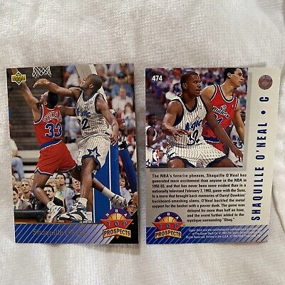 1992 92-93 Upper Deck Top Prospects Shaquille O Neal # 474 Shaq RC Rookie Card