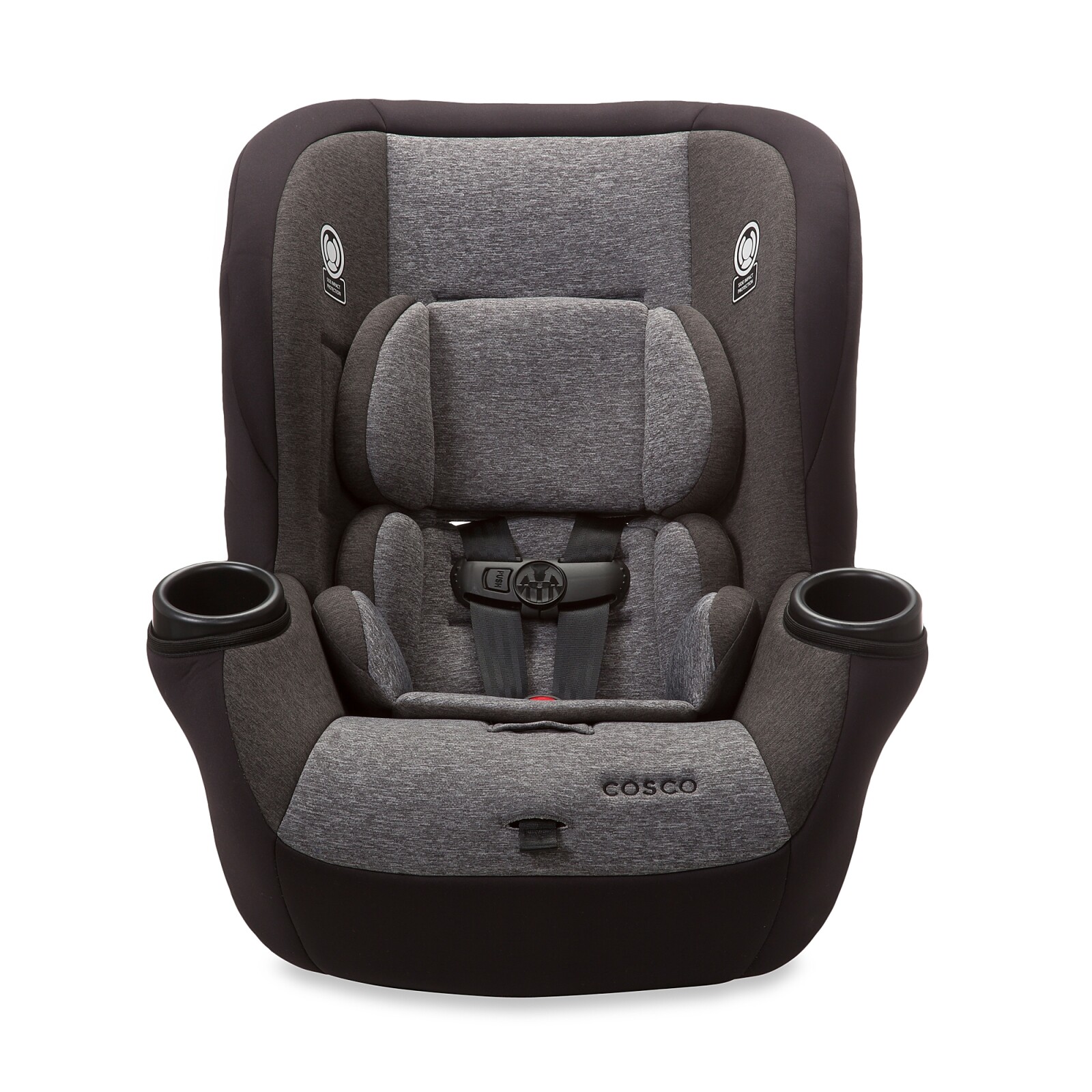 Cosco Comfy Baby Infant Toddler Convertible Car Seat 5 Point Harness Cosco Comfy Convertible Car Seat In Heather Granite