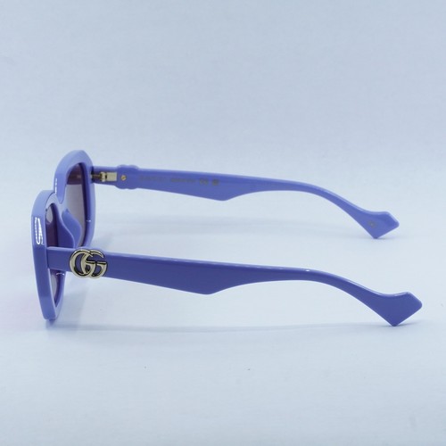 Pre-owned Gucci Gg1535s 004 Lilac/pink Gg Pattern 55-18-140 Sunglasses Authentic