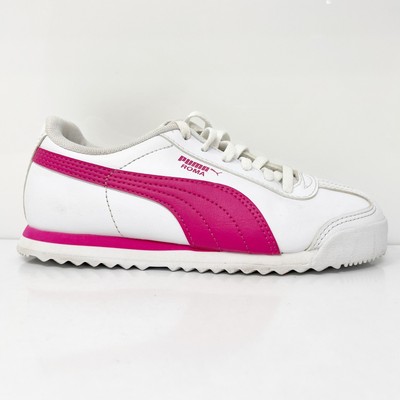 

Puma Girls Roma Basic 361594-22 Белая Повседневная Обувь Кроссовки Размер 1C, Белый, Roma Basic