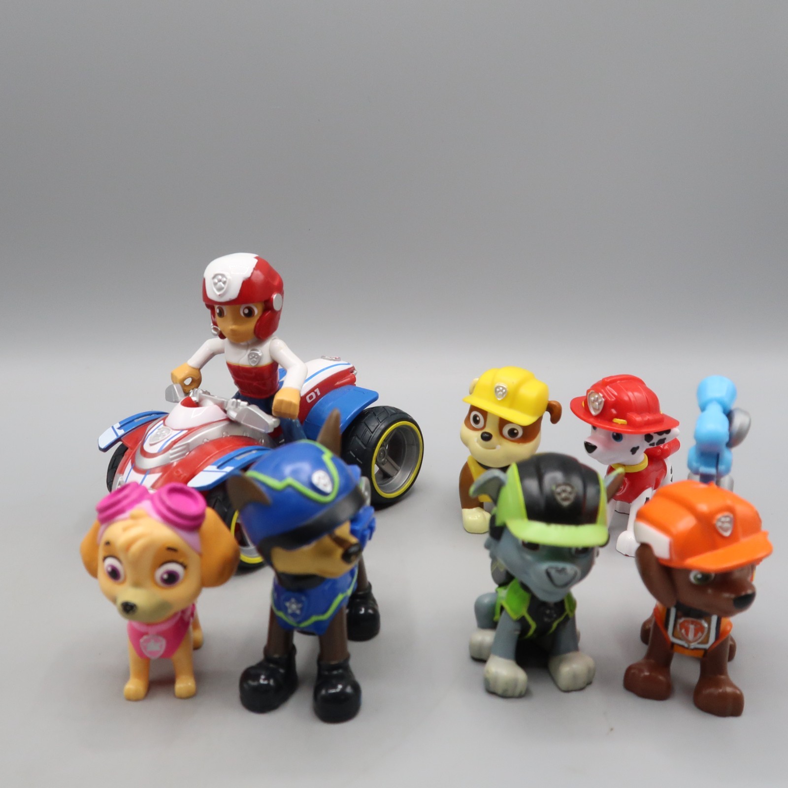 Paw Patrol Ryder Figure ATV 4 Wheeler Quad Vehicle with Pups