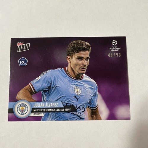 topps now Julian Alvarez UCL 014 アルバレス Julián Alvarez