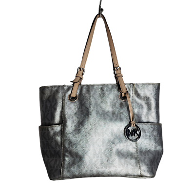 Michael kors large silver deals