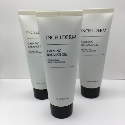 Incellderm Calming Balance Gel 100ml, 3.38 fl oz - Water-based Moisturizer