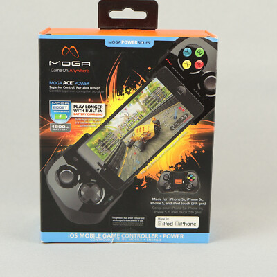 MOGA Ace Power Series Mobile Game Controller for iPod 5thGen and IPhone 5/5s