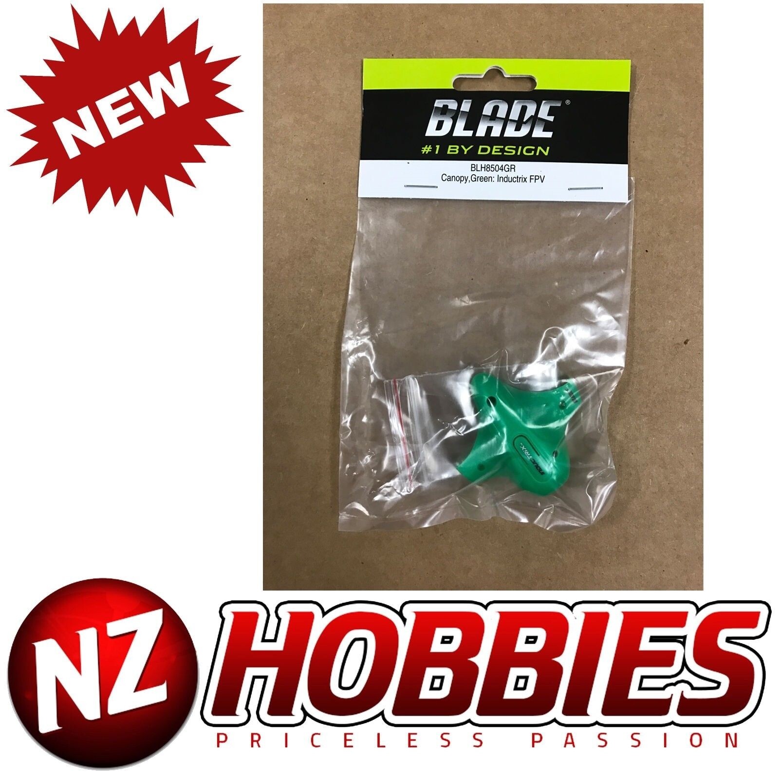 Blade BLH8504G Canopy GREEN Inductrix FPV